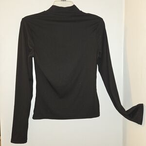 SHEIN Classic Black Long Sleeve Top